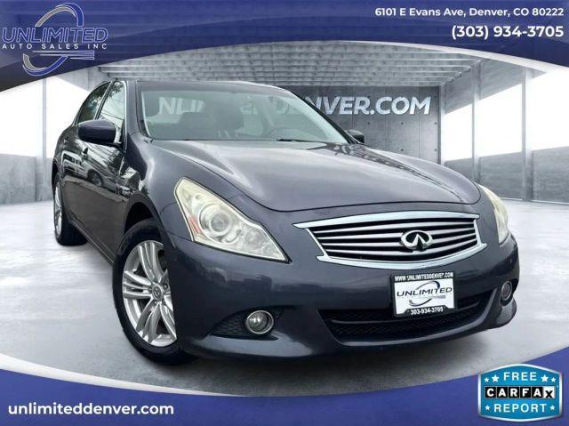 used 2012 INFINITI G37x car, priced at $11,999