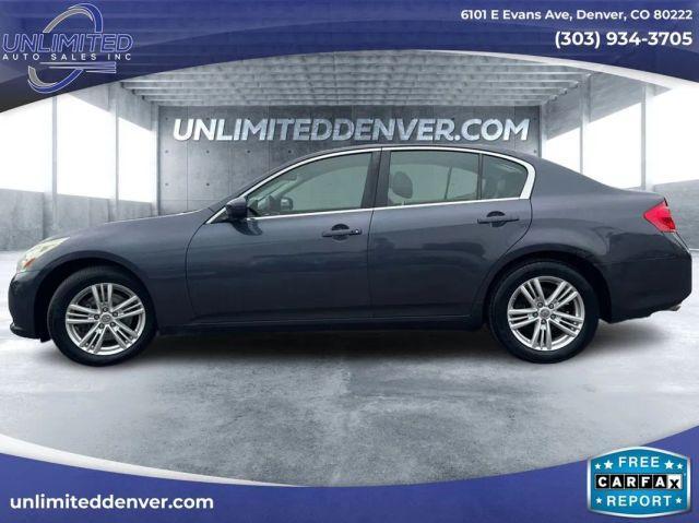 used 2012 INFINITI G37x car, priced at $11,999