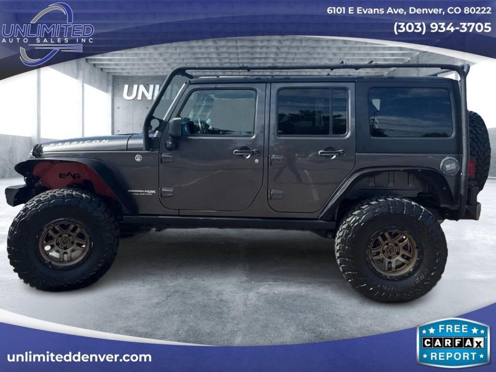 used 2018 Jeep Wrangler JK Unlimited car, priced at $29,498