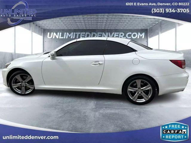 used 2012 Lexus IS 350C car, priced at $18,999