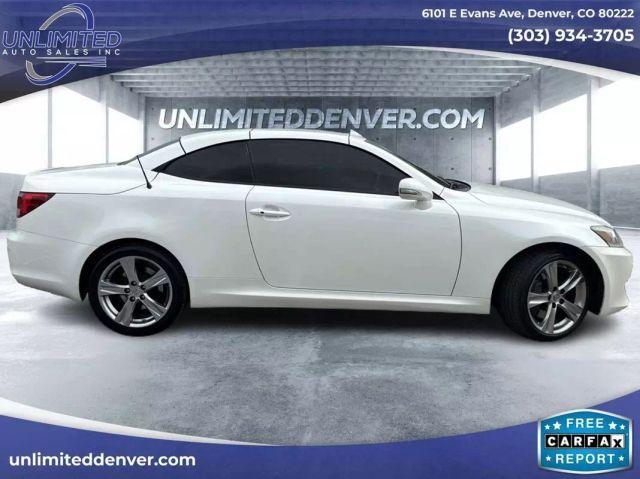used 2012 Lexus IS 350C car, priced at $18,999