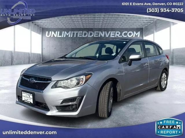 used 2016 Subaru Impreza car, priced at $15,999