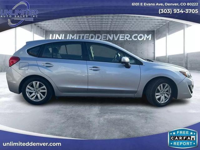 used 2016 Subaru Impreza car, priced at $15,999