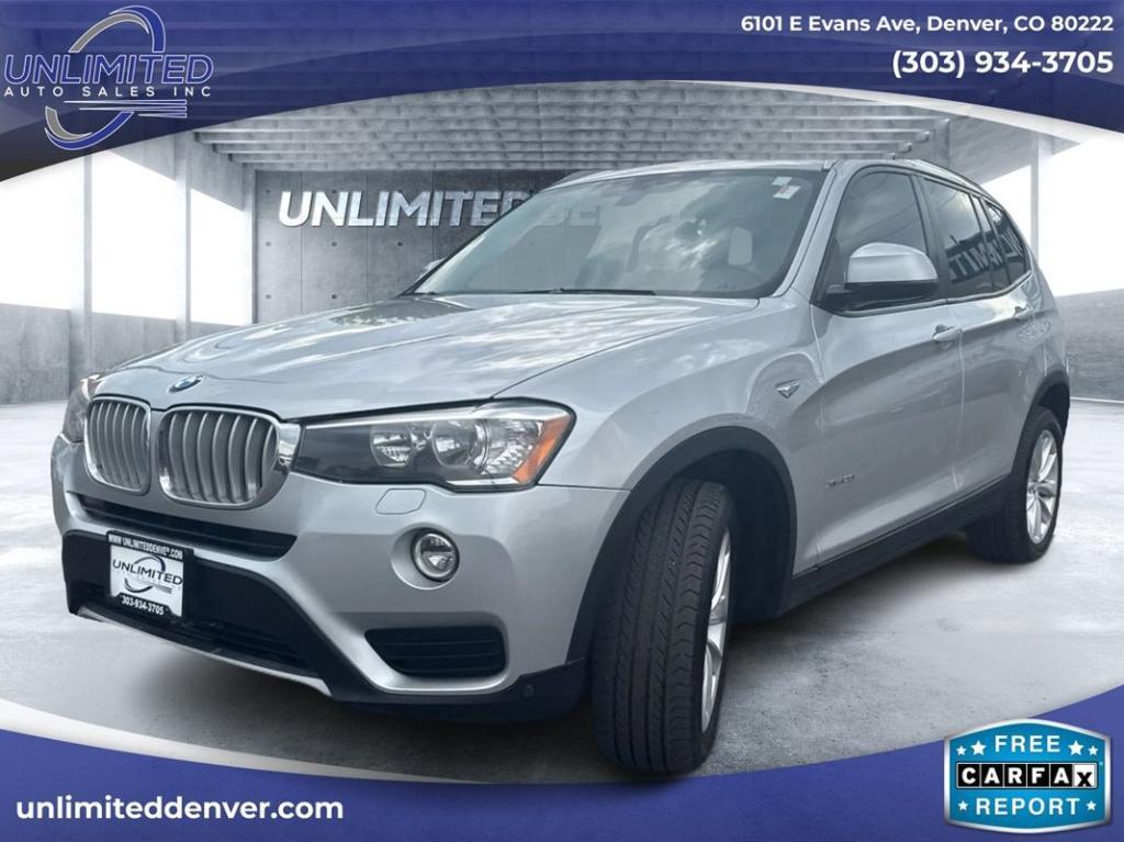 used 2017 BMW X3 car, priced at $14,999