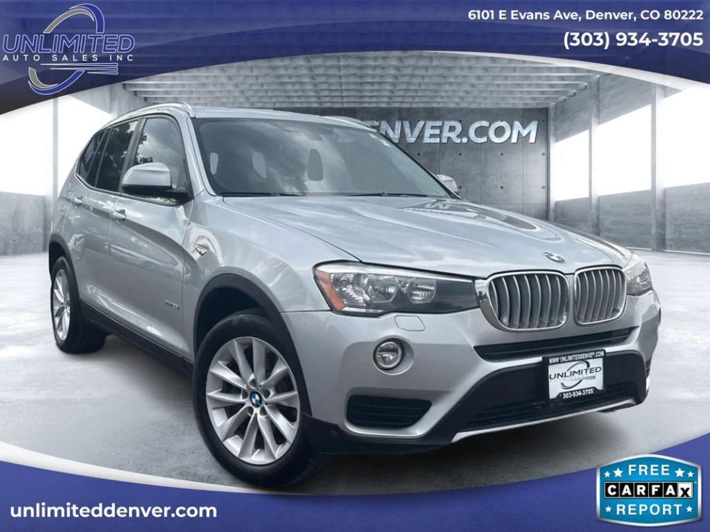 used 2017 BMW X3 car, priced at $14,999