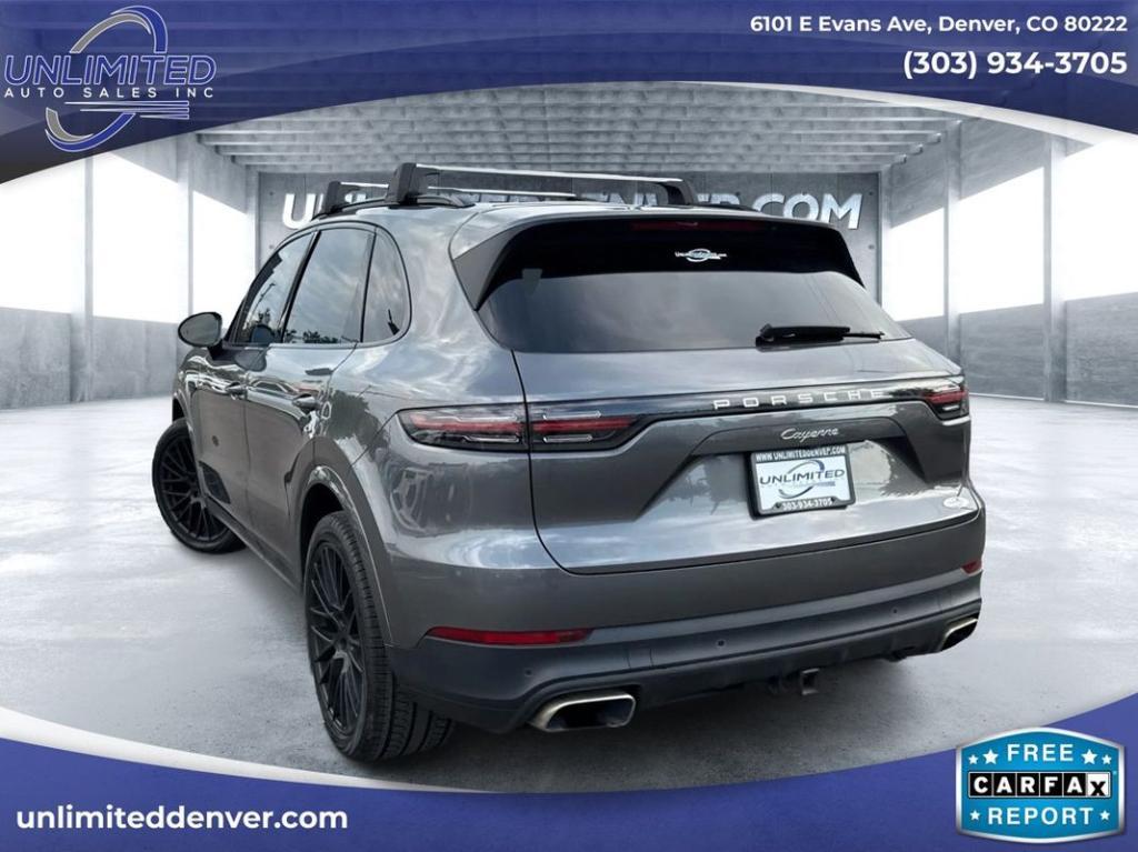 used 2020 Porsche Cayenne car, priced at $39,998