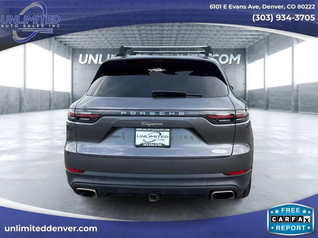 used 2020 Porsche Cayenne car, priced at $39,998