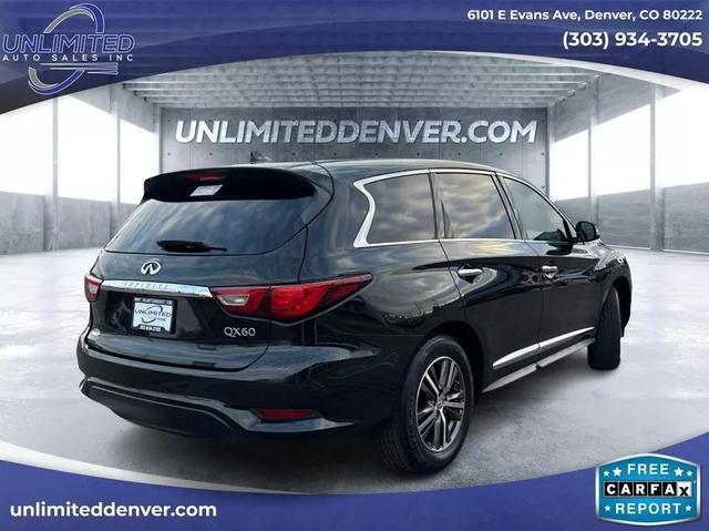 used 2018 INFINITI QX60 car, priced at $16,999