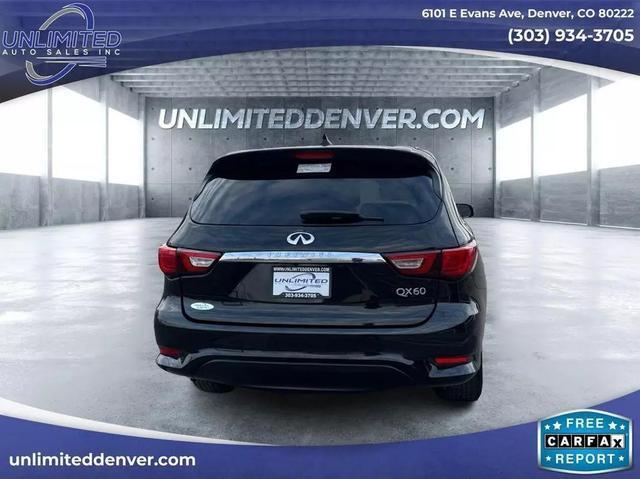 used 2018 INFINITI QX60 car, priced at $16,999