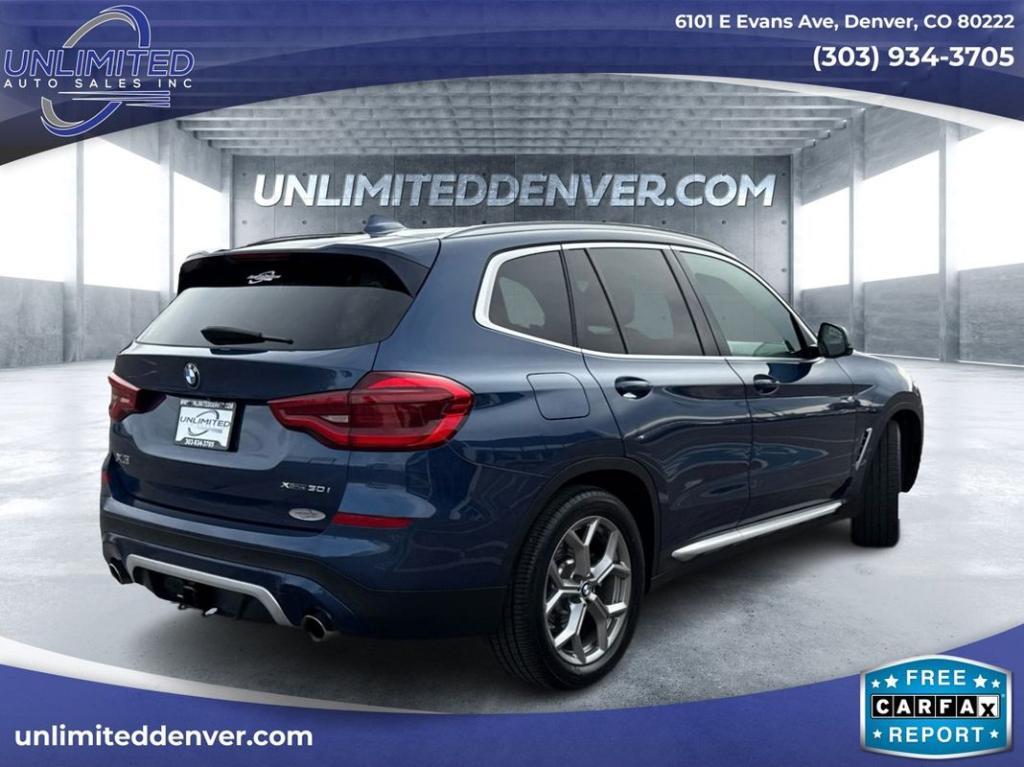 used 2021 BMW X3 car, priced at $25,798