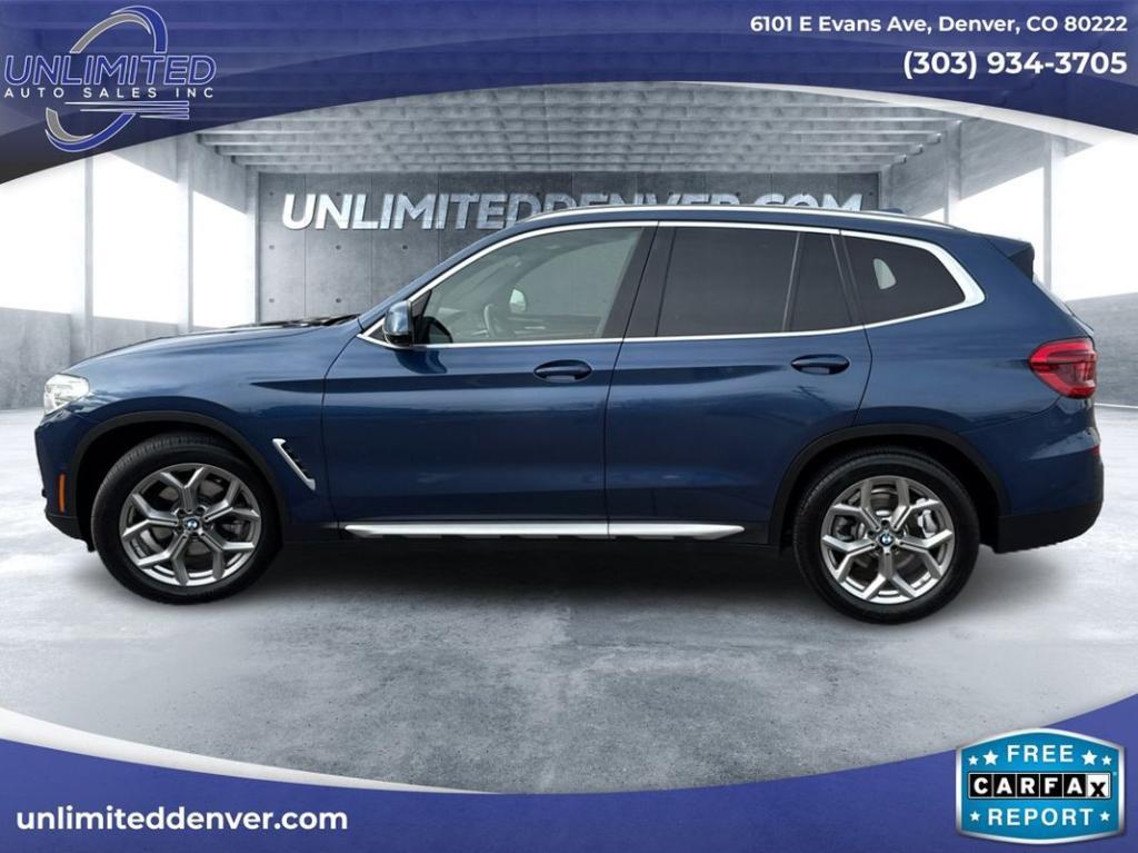 used 2021 BMW X3 car, priced at $25,798