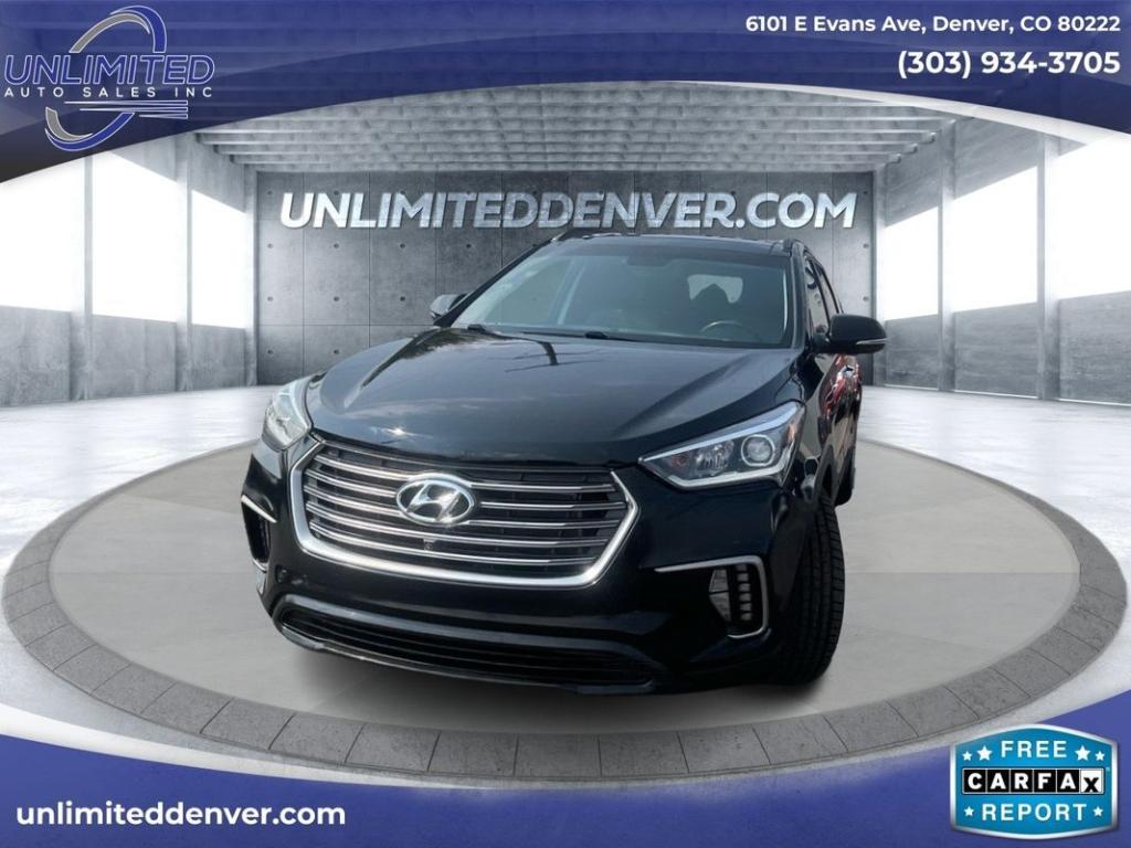 used 2017 Hyundai Santa Fe car, priced at $18,494