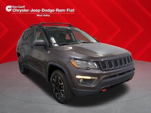 used 2021 Jeep Compass car, priced at $18,374