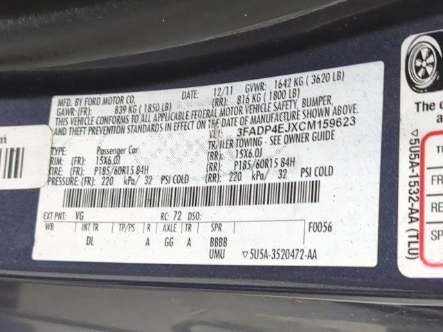 used 2012 Ford Fiesta car, priced at $4,773