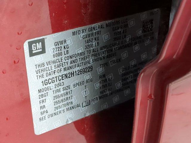 used 2017 Chevrolet Colorado car, priced at $18,974