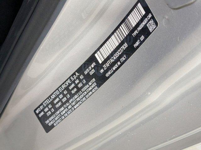 new 2025 FIAT 500e car, priced at $37,495