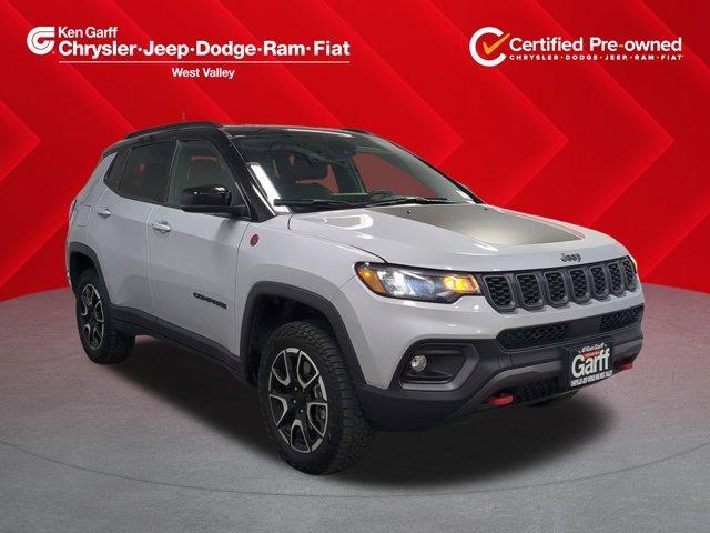 used 2024 Jeep Compass car, priced at $23,574