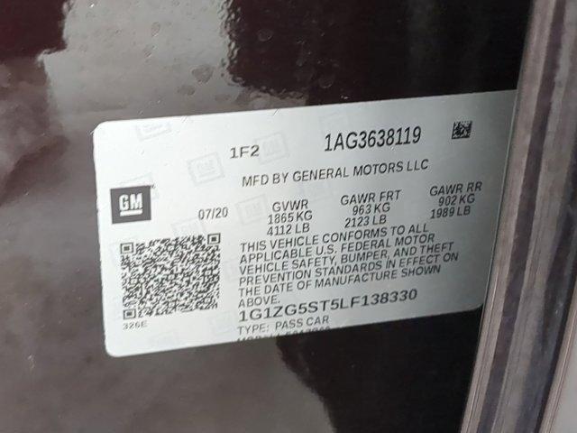 used 2020 Chevrolet Malibu car