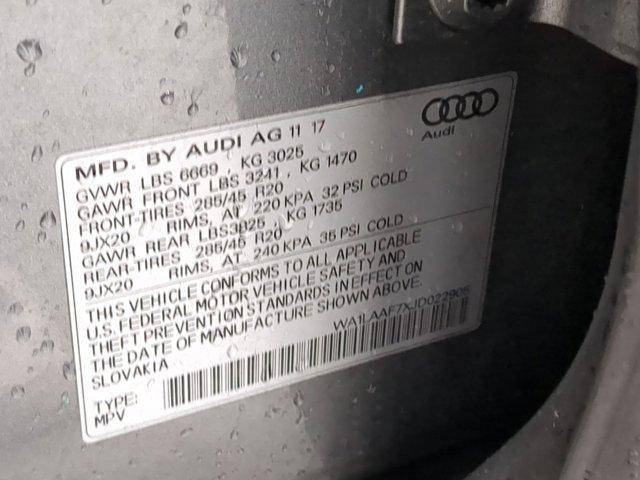 used 2018 Audi Q7 car, priced at $17,974