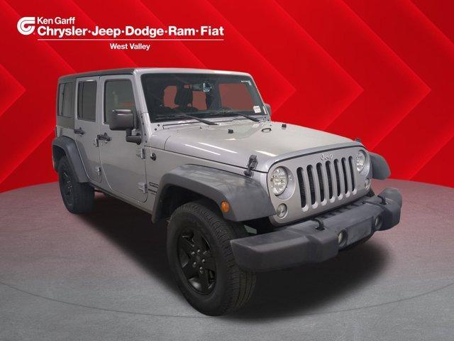 used 2016 Jeep Wrangler Unlimited car, priced at $18,774