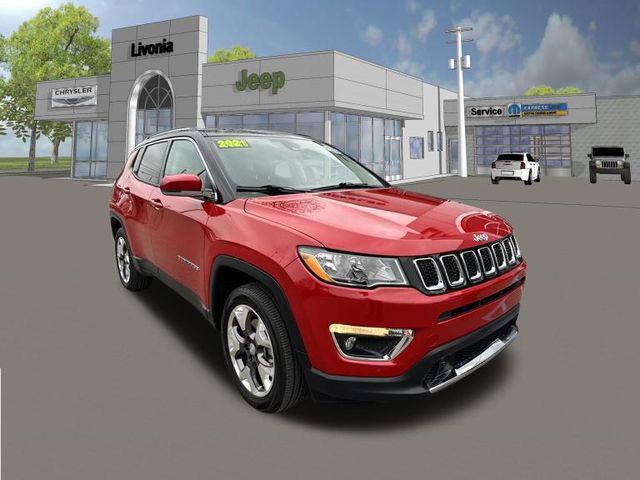 used 2021 Jeep Compass car, priced at $20,704