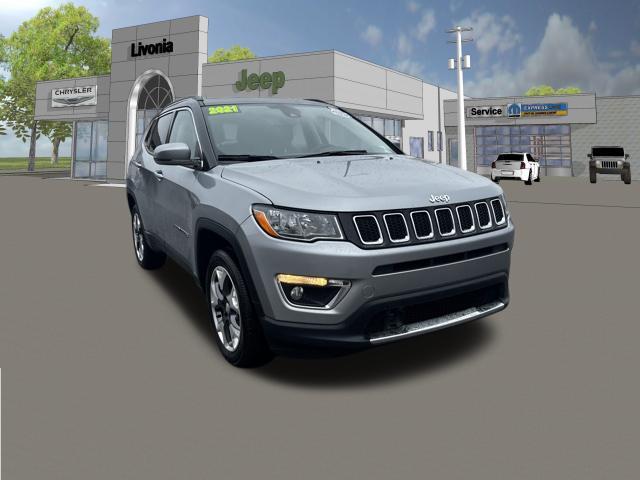used 2021 Jeep Compass car, priced at $21,828
