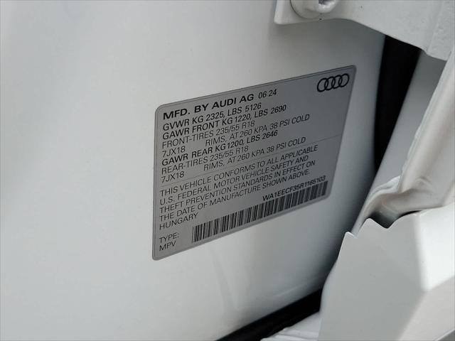 new 2024 Audi Q3 car, priced at $47,455