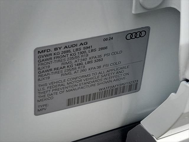 new 2024 Audi Q5 car, priced at $71,325