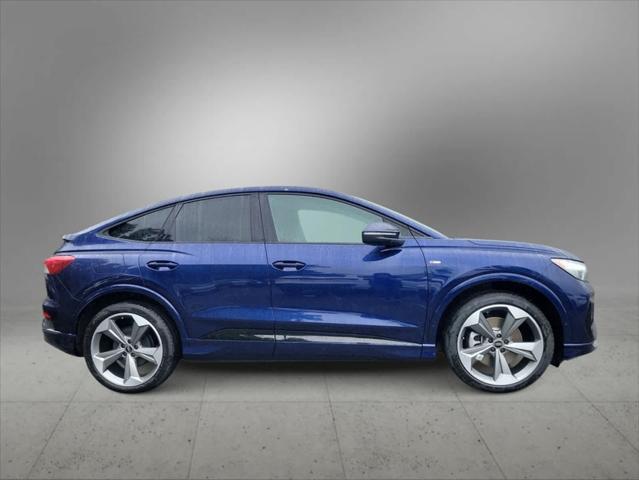 new 2024 Audi Q4 e-tron Sportback car, priced at $55,705