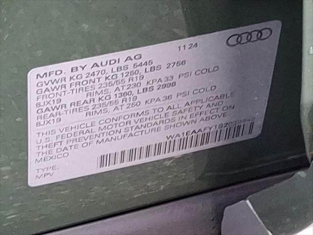 new 2025 Audi Q5 car, priced at $55,030