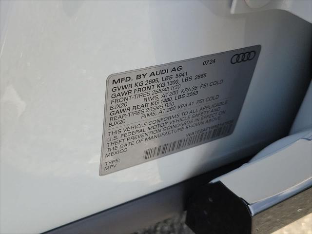 new 2024 Audi Q5 car, priced at $71,000