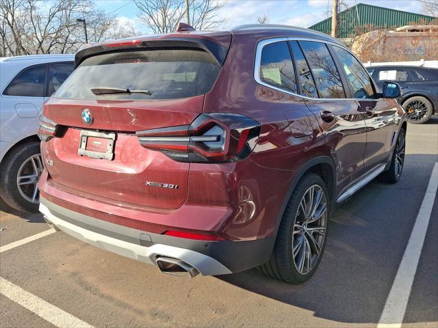 used 2023 BMW X3 car, priced at $33,207