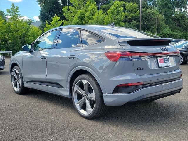 new 2024 Audi Q4 e-tron Sportback car, priced at $67,110