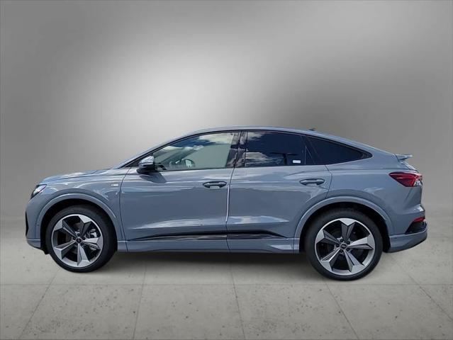 new 2024 Audi Q4 e-tron Sportback car, priced at $67,110