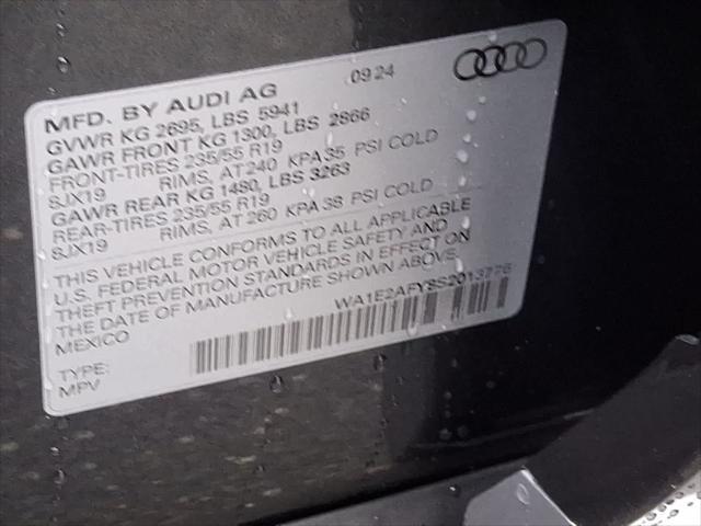 new 2025 Audi Q5 car, priced at $61,035