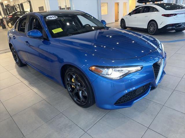 used 2018 Alfa Romeo Giulia car, priced at $17,988