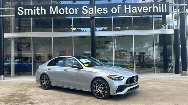 new 2024 Mercedes-Benz AMG C 43 car, priced at $73,180