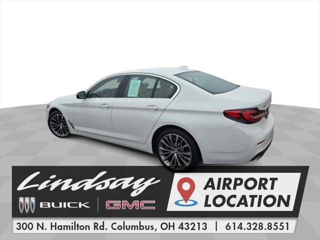 used 2021 BMW 530 car, priced at $34,578