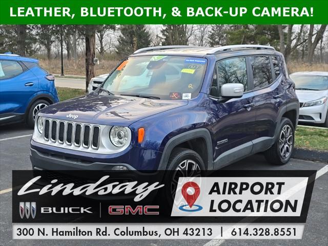 used 2017 Jeep Renegade car, priced at $15,894