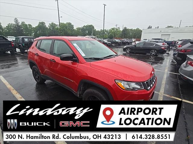 used 2018 Jeep Compass car, priced at $15,000