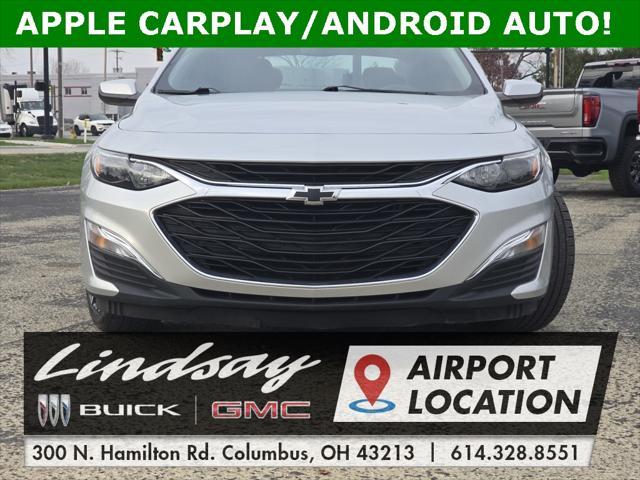 used 2021 Chevrolet Malibu car, priced at $18,154