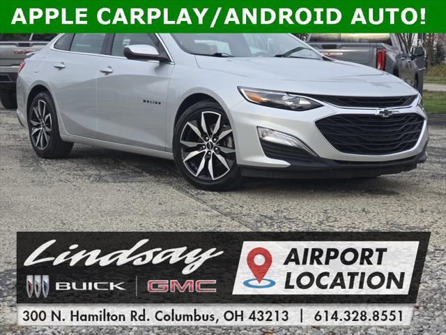 used 2021 Chevrolet Malibu car, priced at $18,154