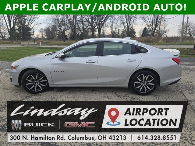 used 2021 Chevrolet Malibu car, priced at $18,154