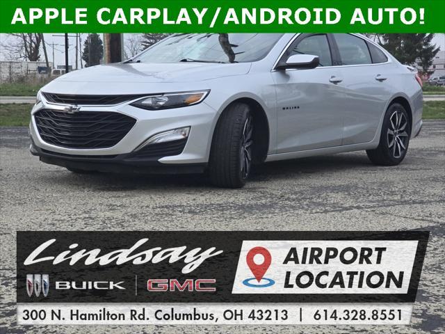 used 2021 Chevrolet Malibu car, priced at $18,154