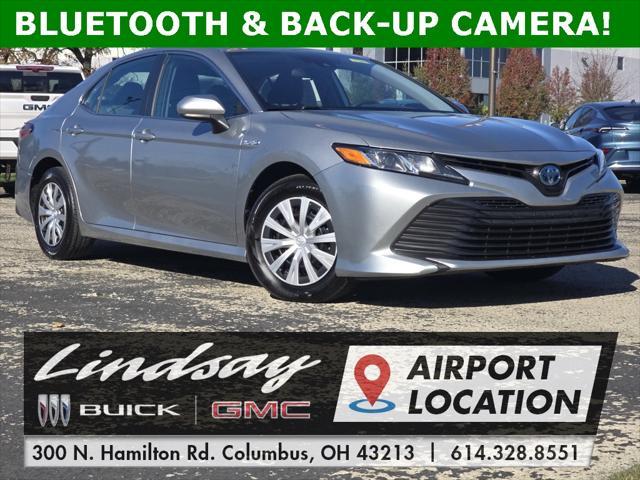 used 2019 Toyota Camry Hybrid car, priced at $18,300