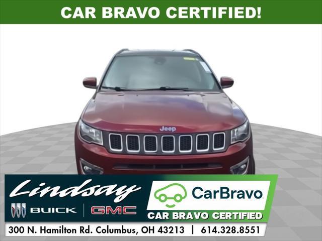 used 2021 Jeep Compass car, priced at $20,205