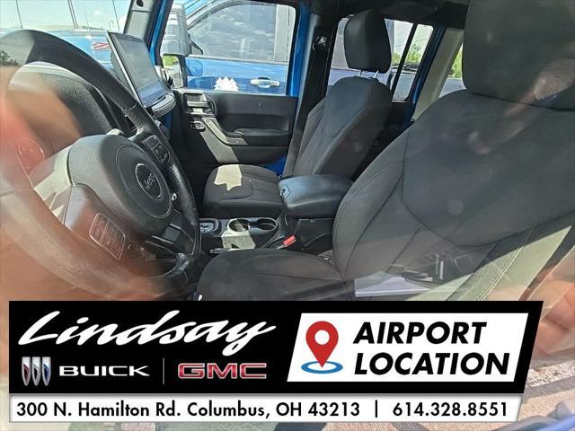 used 2016 Jeep Wrangler Unlimited car, priced at $21,988