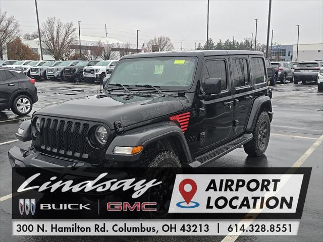 used 2020 Jeep Wrangler Unlimited car, priced at $31,415