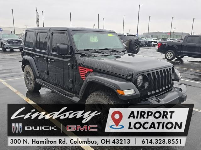 used 2020 Jeep Wrangler Unlimited car, priced at $31,415