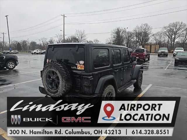 used 2020 Jeep Wrangler Unlimited car, priced at $31,415